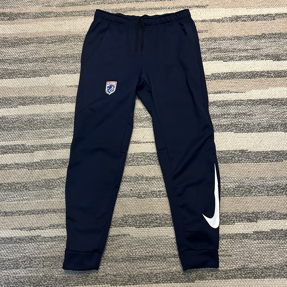 Men’s Ol Reign Navy Blue Joggers Medium New Without Tags